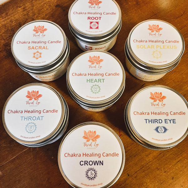Clearance Chakra Healing Candles