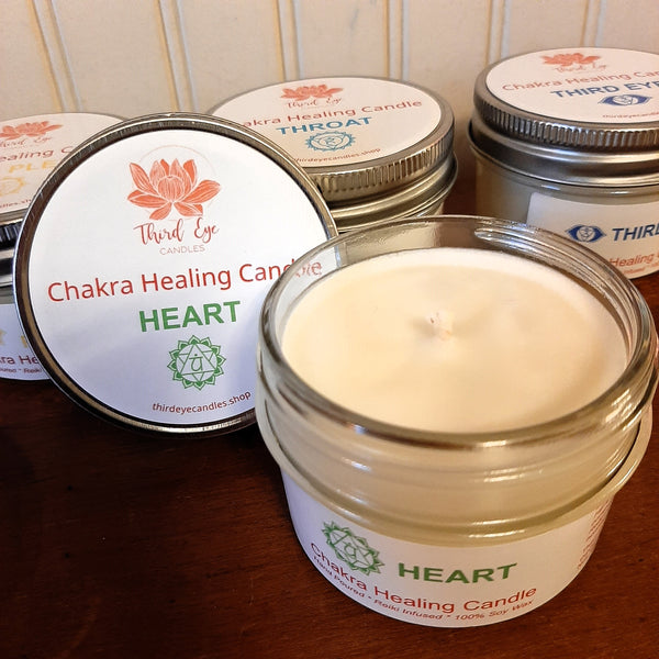 Clearance Chakra Healing Candles