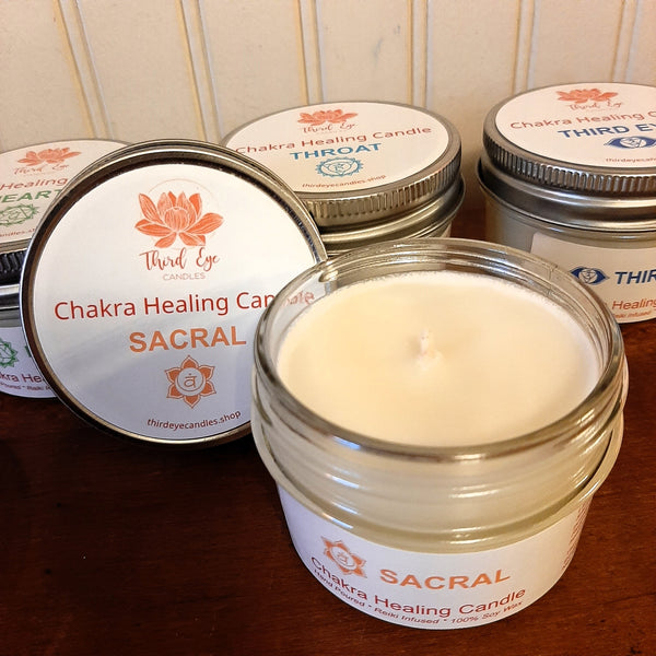 Clearance Chakra Healing Candles