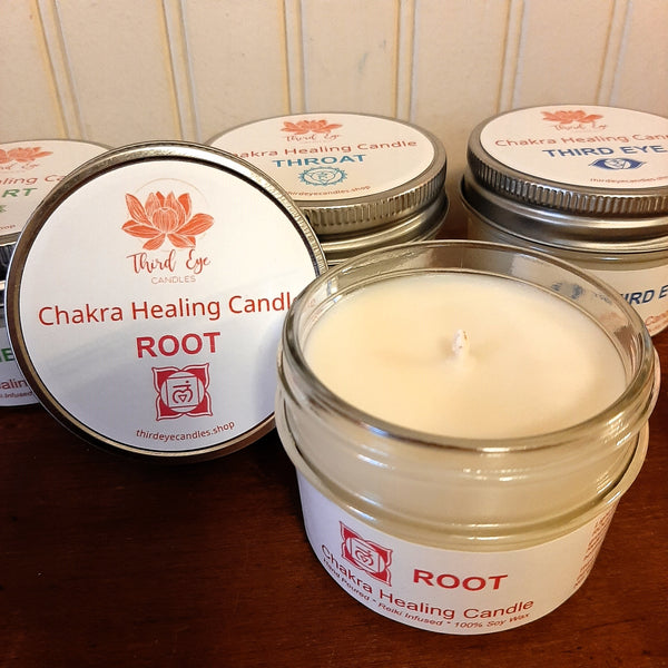 Clearance Chakra Healing Candles