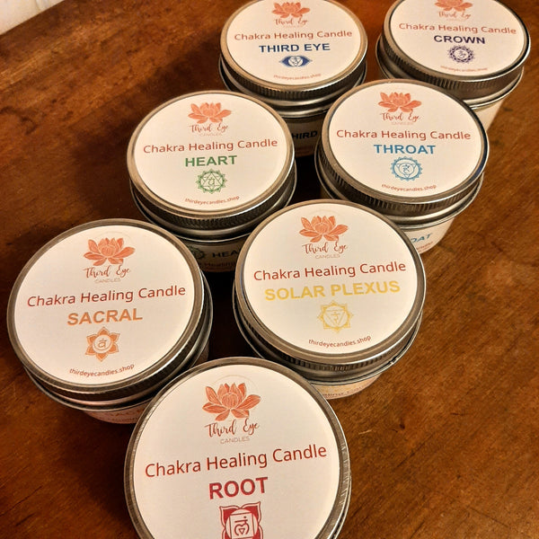 Clearance Chakra Healing Candles