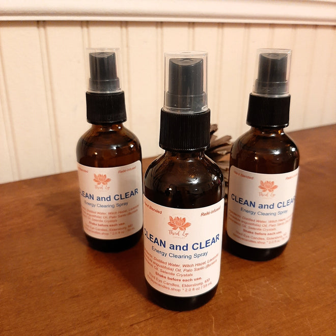 Energy Clearing Sprays