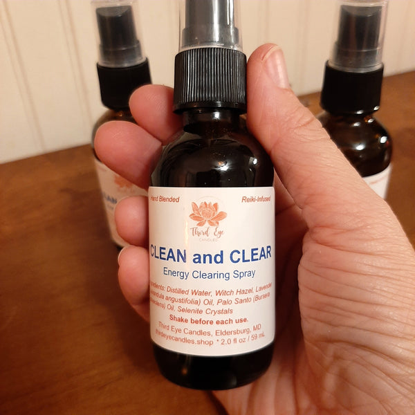 Clean and Clear Energy Clearing Spray