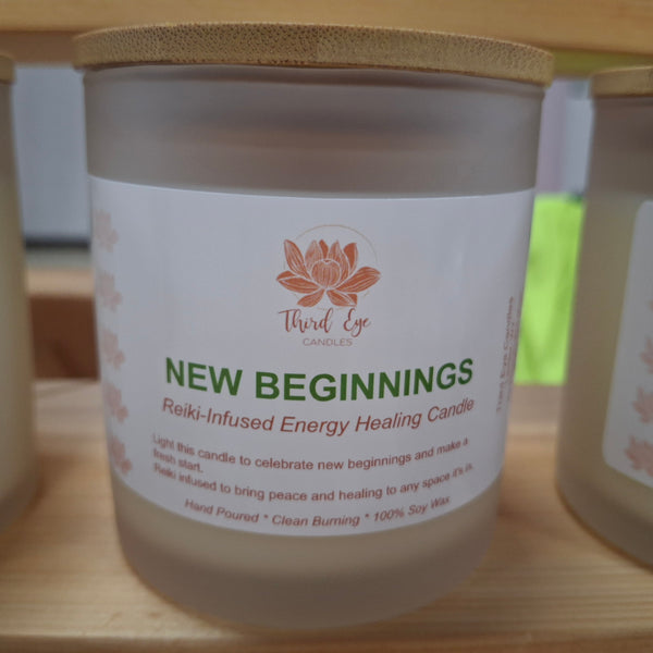 NEW Reiki-Infused Energy Healing Candles
