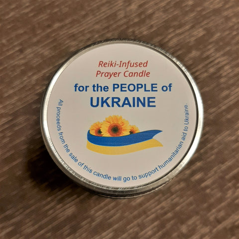 Prayer Candle for the People of Ukraine