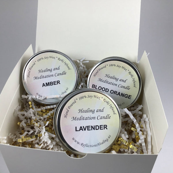 Pick Your Own Healing Candles Gift Bundle